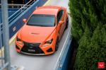 Lexus RC F on Vossen Wheels (CVT) 2016 года